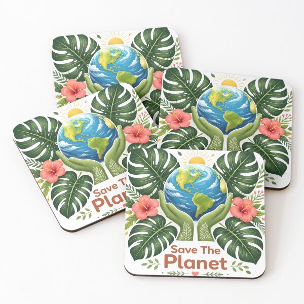 Item preview, Save The Planet Earth Mother Nature Tropical Eco Art designed and sold by Luna-Flow.