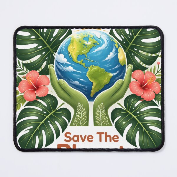 Item preview, Save The Planet Earth Mother Nature Tropical Eco Art designed and sold by Luna-Flow.