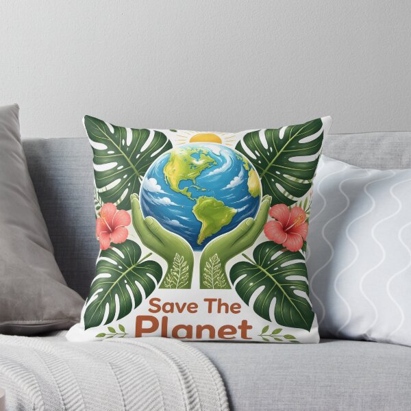Item preview, Save The Planet Earth Mother Nature Tropical Eco Art designed and sold by Luna-Flow.