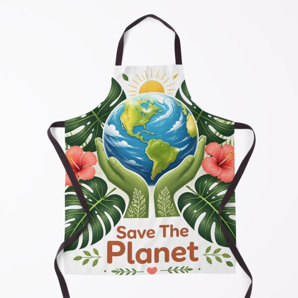 Item preview, Save The Planet Earth Mother Nature Tropical Eco Art designed and sold by Luna-Flow.