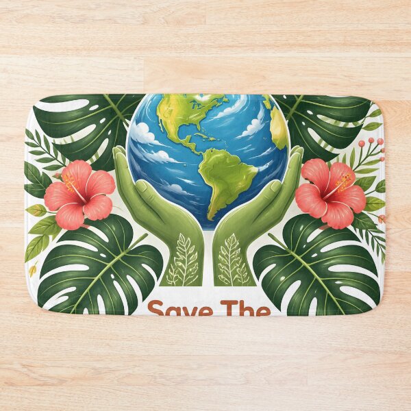 Item preview, Save The Planet Earth Mother Nature Tropical Eco Art designed and sold by Luna-Flow.