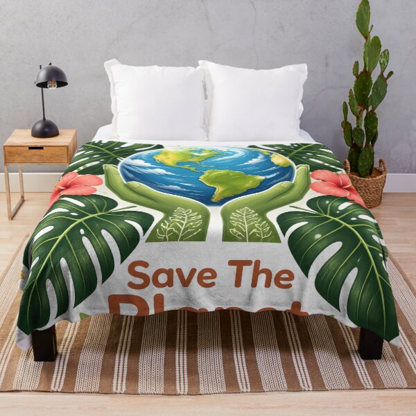 Item preview, Save The Planet Earth Mother Nature Tropical Eco Art designed and sold by Luna-Flow.