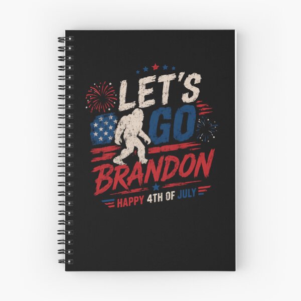Item preview, Let's Go Brandon Happy 4th Of July Bigfoot Patriot Conservative designed and sold by HumansStuck12.