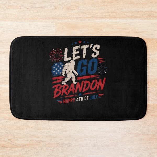 Item preview, Let's Go Brandon Happy 4th Of July Bigfoot Patriot Conservative designed and sold by HumansStuck12.