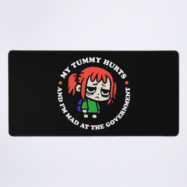Item preview, My Tummy Hurts and I'm Mad at the Government designed and sold by pink-beagle.