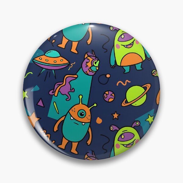 Item preview, Happy Alien Extraterrestrial Xenomorph Martian Outlander Intergalactic UFO designed and sold by ART ATTACK ZONE.