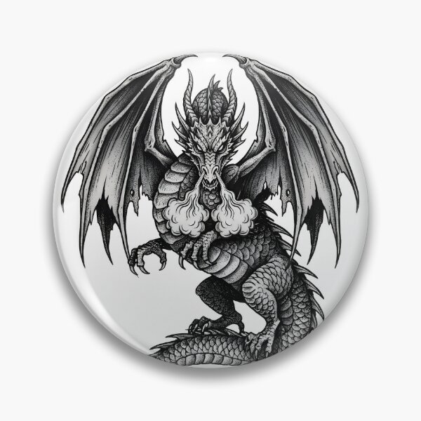 Item preview, Frost Breath Dragon Illustration designed and sold by Darkness Hole.