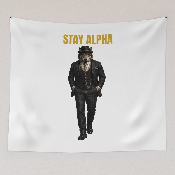 Item preview, STAY ALPHA designed and sold by gomood.