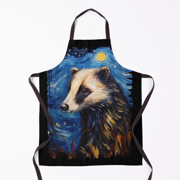 Item preview, Funny Badger Starry Night Illustration Mom Dad Kids designed and sold by rafaeltto.