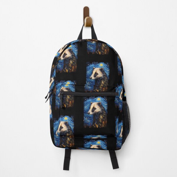 Item preview, Funny Badger Starry Night Illustration Mom Dad Kids designed and sold by rafaeltto.