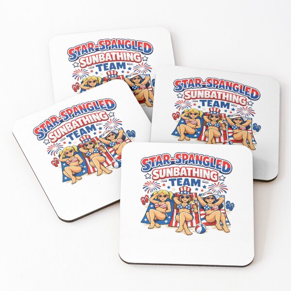 Item preview, Star-Spangled Sunbathing Team  designed and sold by DPBTees70.