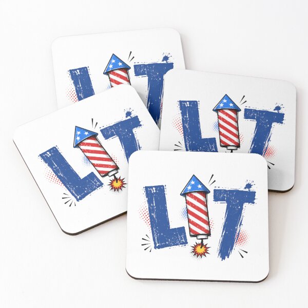 Item preview, Lit Fourth Of July American Patriot Celebration designed and sold by RetroMini2026.