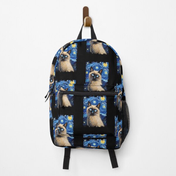 Item preview, Funny Balinese Cat Starry Night Illustration Mom Dad Kids designed and sold by rafaeltto.