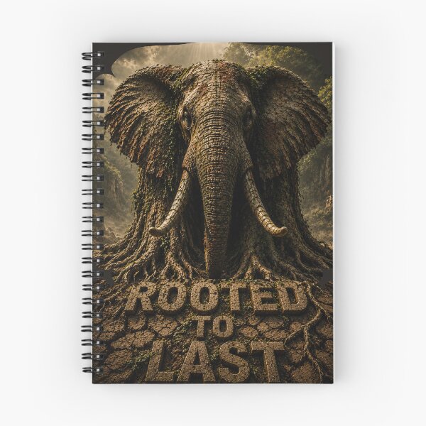 Item preview, Founder What Survives Remains Elephant Rooted To Last Canvas Print designed and sold by SavannaStrikes.