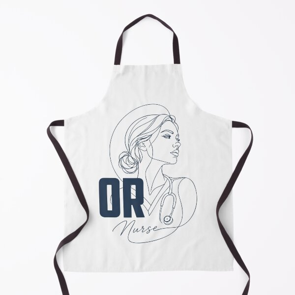 Item preview, OR Nurse Line Art — Operating Room Nurse Gift | Aesthetic RN Portrait Shirt designed and sold by KiwyStudio.