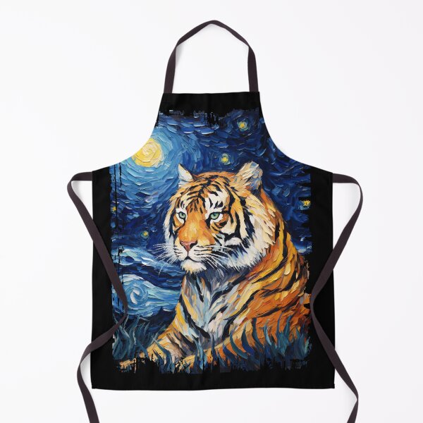 Item preview, Funny Tiger Starry Night Illustration Mom Dad Kids designed and sold by rafaeltto.