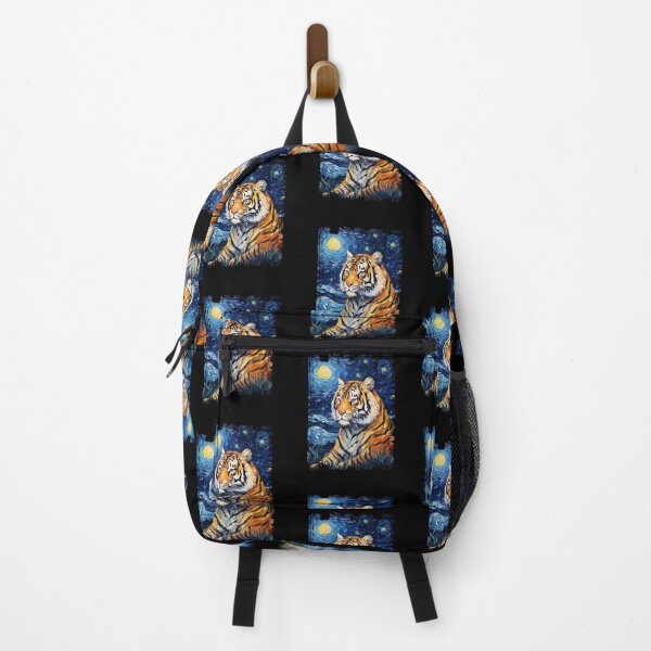 Item preview, Funny Tiger Starry Night Illustration Mom Dad Kids designed and sold by rafaeltto.