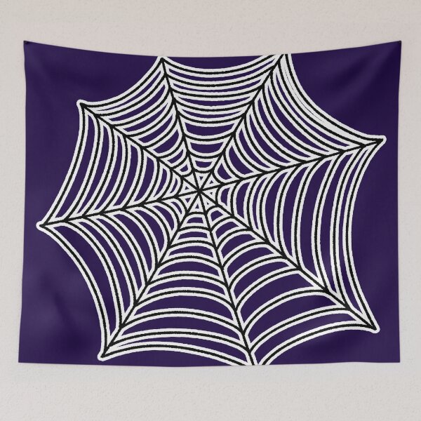 Item preview, Simple Black Spider Web Illustration designed and sold by ubborn.