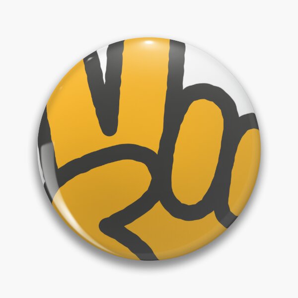 Item preview, Victory Hand Peace Sign Illustration designed and sold by DailyDoodlesBySumbul.