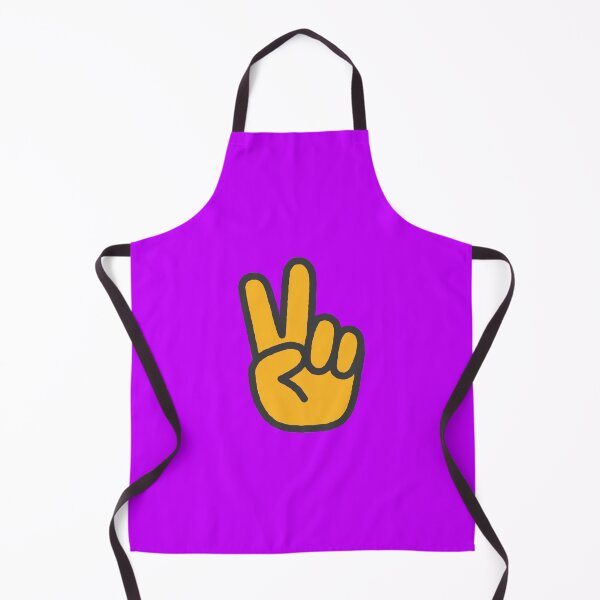 Item preview, Victory Hand Peace Sign Illustration designed and sold by DailyDoodlesBySumbul.