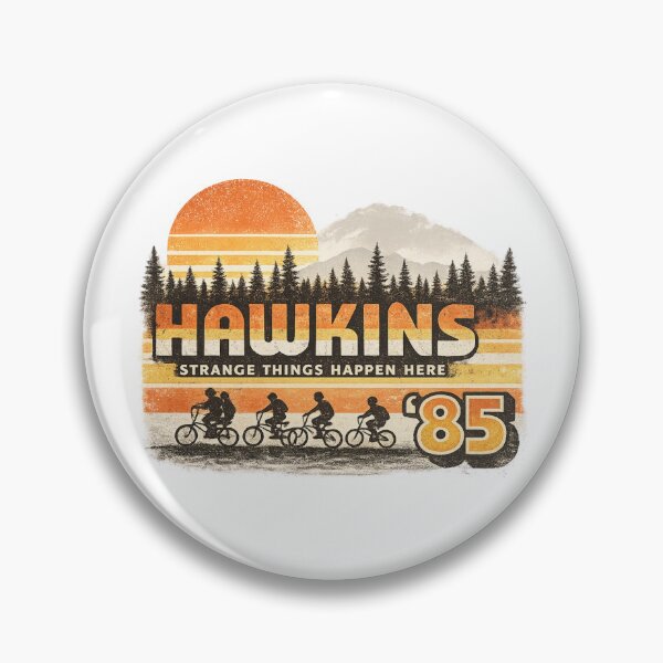 Item preview, Netflix Stranger Things Hawkins Strange Things 85 Retro T-Shirt designed and sold by MaafiaArtsThai.