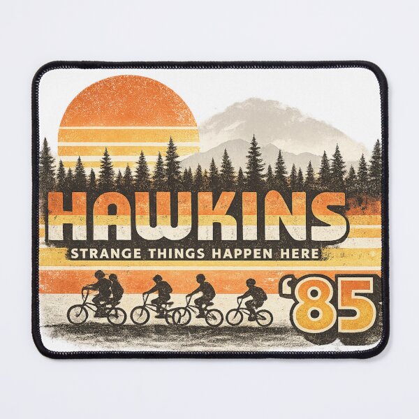 Item preview, Netflix Stranger Things Hawkins Strange Things 85 Retro T-Shirt designed and sold by MaafiaArtsThai.