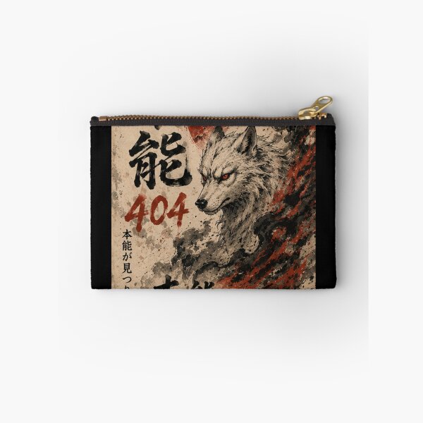 Item preview, Instinct 404 (本能404) - JDM Street Edition Neo-Traditional Wolf designed and sold by Japan-kanji-ya.