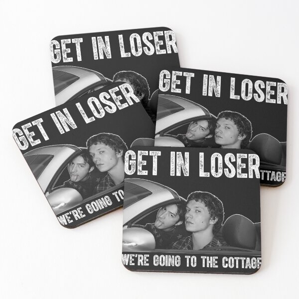 Item preview, Get in Loser designed and sold by pink-beagle.