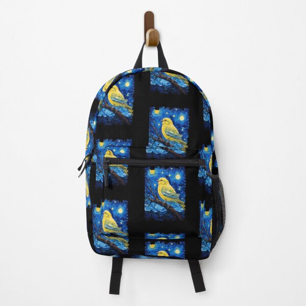 Item preview, Funny Canary Starry Night Illustration Mom Dad Kids designed and sold by rafaeltto.