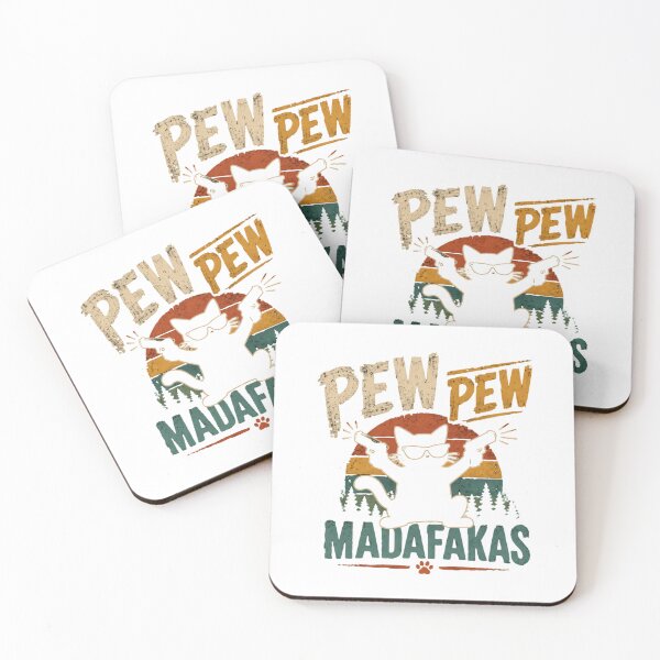 Item preview, Pew Pew Madafas Funny Cat Lover Humor Meme Feline designed and sold by RetroMini2026.