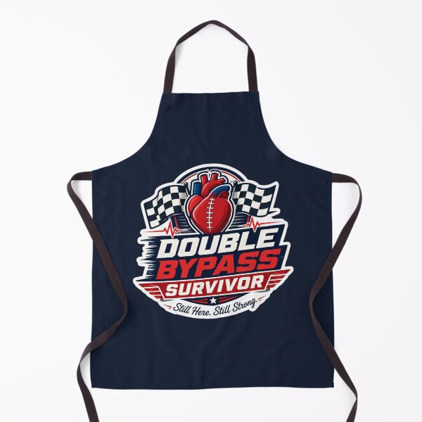 Item preview, Double Bypass Survivor Racing Badge - Strong Heart Art designed and sold by BlackSector77.