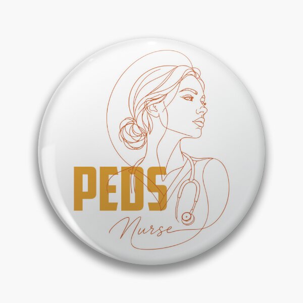 Item preview, Peds Nurse Line Art — Pediatric Nurse Gift | Aesthetic RN Portrait Shirt designed and sold by KiwyStudio.
