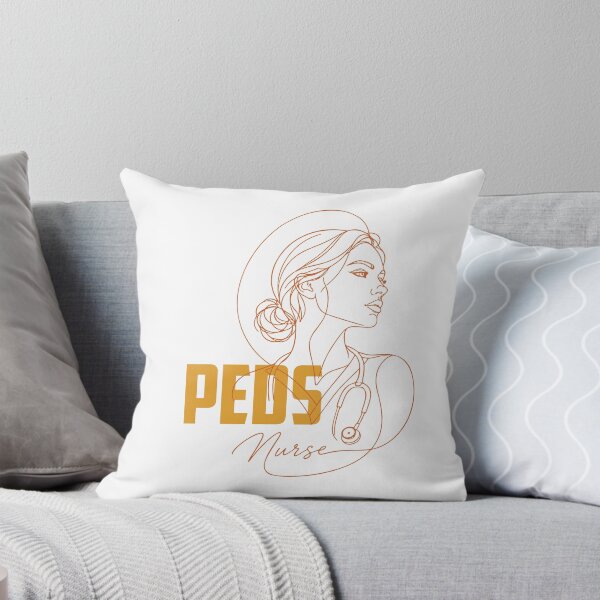 Item preview, Peds Nurse Line Art — Pediatric Nurse Gift | Aesthetic RN Portrait Shirt designed and sold by KiwyStudio.