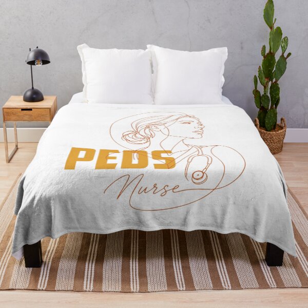 Item preview, Peds Nurse Line Art — Pediatric Nurse Gift | Aesthetic RN Portrait Shirt designed and sold by KiwyStudio.