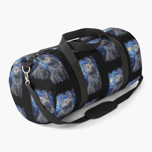 Item preview, Funny Chartreux Cat Starry Night Illustration Mom Dad Kids designed and sold by rafaeltto.