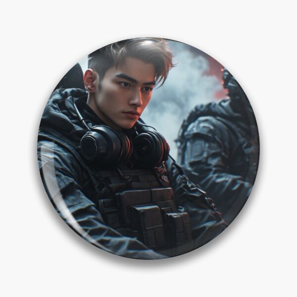 Item preview, Leader of the cyberpunk SWAT tactical squad designed and sold by jmavila.