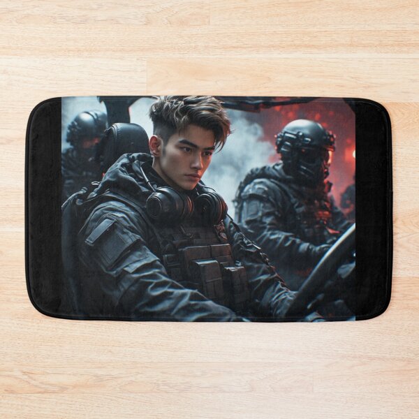 Item preview, Leader of the cyberpunk SWAT tactical squad designed and sold by jmavila.