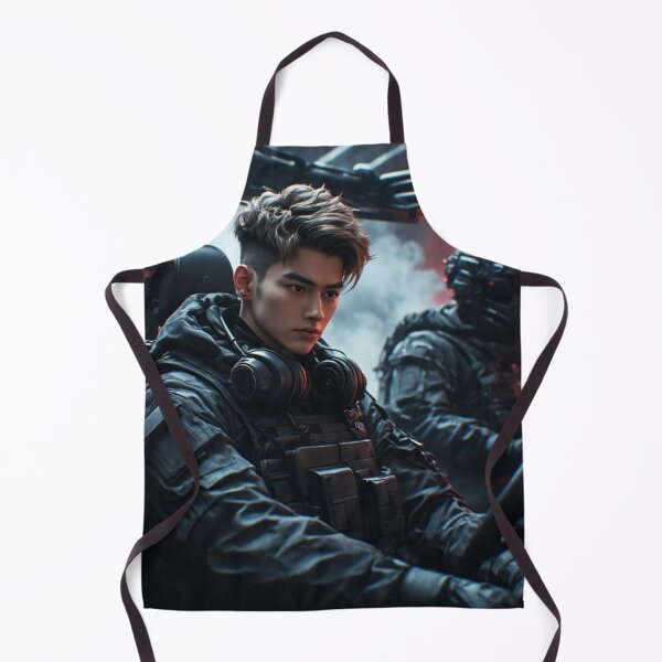 Item preview, Leader of the cyberpunk SWAT tactical squad designed and sold by Mavila Forge.