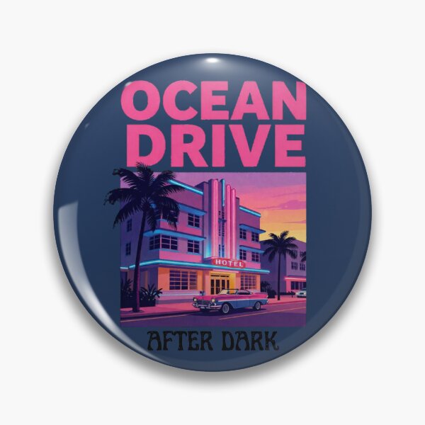 Item preview, Ocean Drive After Dark Miami Beach designed and sold by piketo.