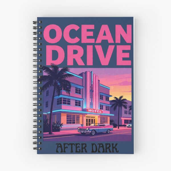 Item preview, Ocean Drive After Dark Miami Beach designed and sold by piketo.
