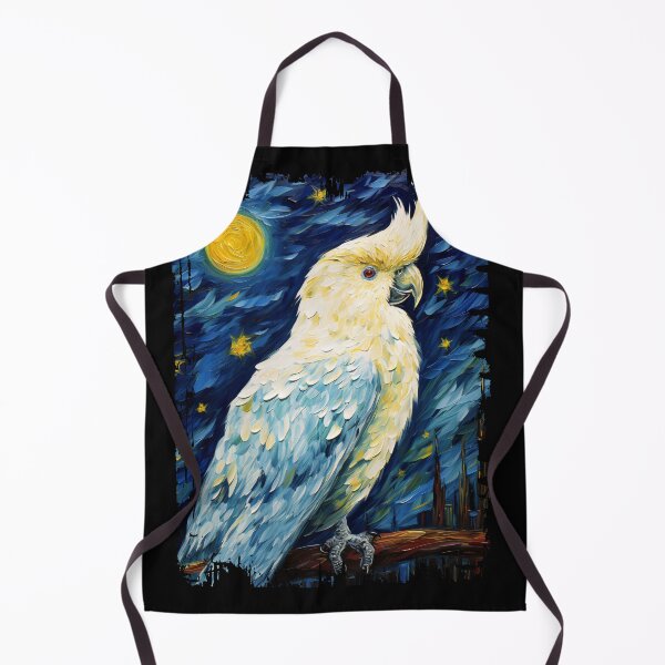 Item preview, Funny Cockatoo Bird Starry Night Illustration Mom Dad Kids designed and sold by rafaeltto.