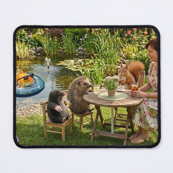 Item preview, meeting in the garden designed and sold by Vibeprintstyle.
