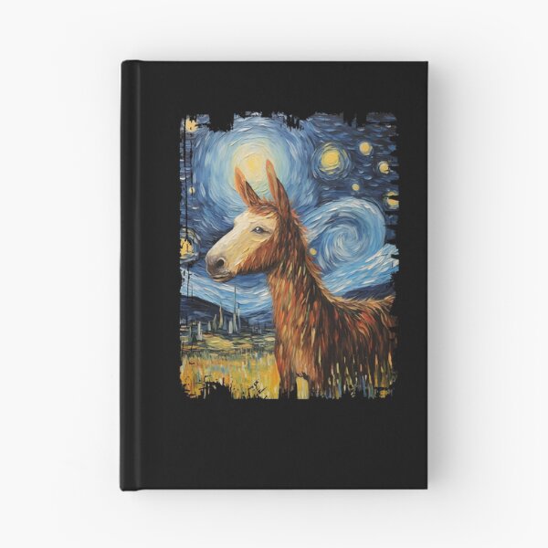 Item preview, Funny Donkey Starry Night Illustration Mom Dad Kids designed and sold by rafaeltto.