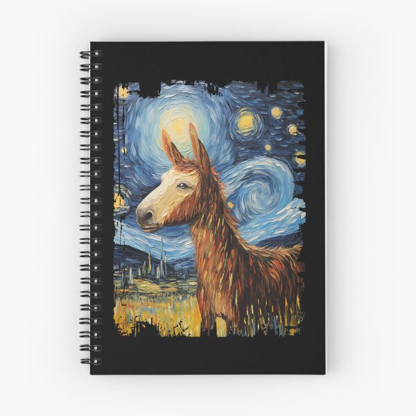 Item preview, Funny Donkey Starry Night Illustration Mom Dad Kids designed and sold by rafaeltto.