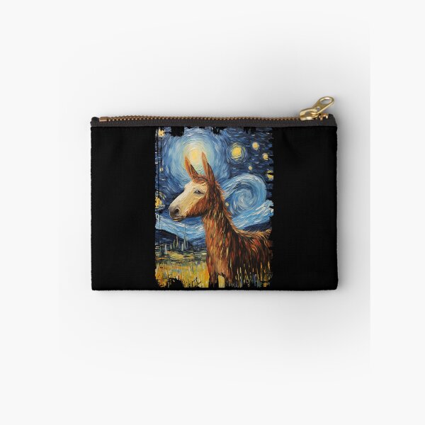 Item preview, Funny Donkey Starry Night Illustration Mom Dad Kids designed and sold by rafaeltto.
