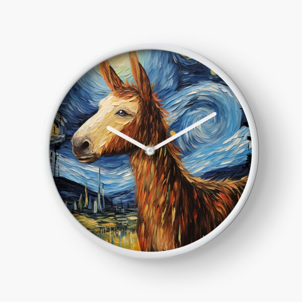Item preview, Funny Donkey Starry Night Illustration Mom Dad Kids designed and sold by rafaeltto.