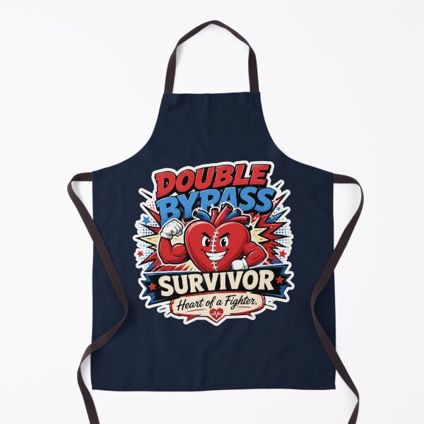 Item preview, Double Bypass Survivor Fighter - Cute Pop Art Heart Mascot designed and sold by BlackSector77.
