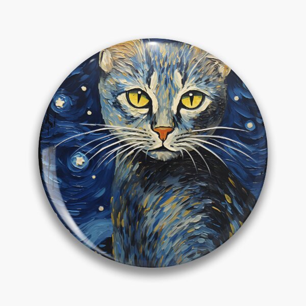 Item preview, Funny Egyptian Mau Cat Starry Night Illustration Mom Dad Kids designed and sold by rafaeltto.