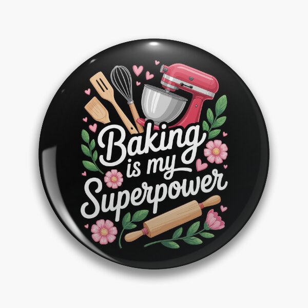 Item preview, Baking is my Superpower designed and sold by jkrphoto.