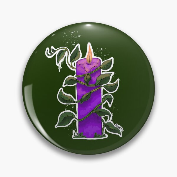 Item preview, Vine Wrapped Pillar Candle designed and sold by TheMossAndMermaid.